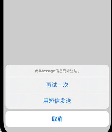 沙坡头apple维修iPhone上无法正常发送iMessage信息