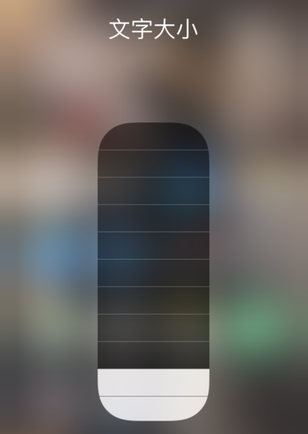 沙坡头苹果手机维修分享小技巧：在 iPhone 控制中心快速调节字体大小 